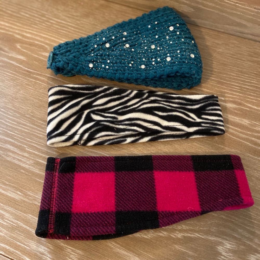(3 for $25) Set of 3 head wraps
